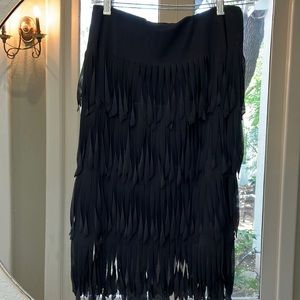 Black skirt, multi layered, modern flapper!  Super fun, loads of movement!!!